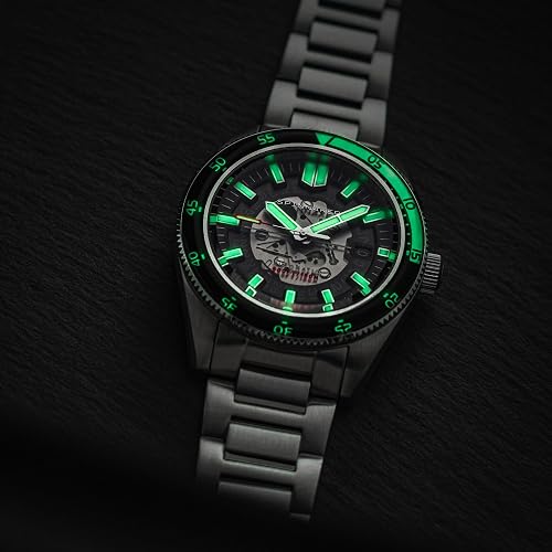 Spinnaker Men's 43mm Fleuss Automatic Watch with Solid Stainless Steel Bracelet SP-5118