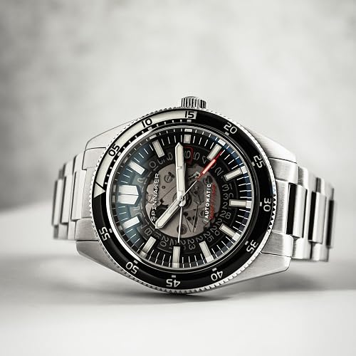 Spinnaker Men's 43mm Fleuss Automatic Watch with Solid Stainless Steel Bracelet SP-5118